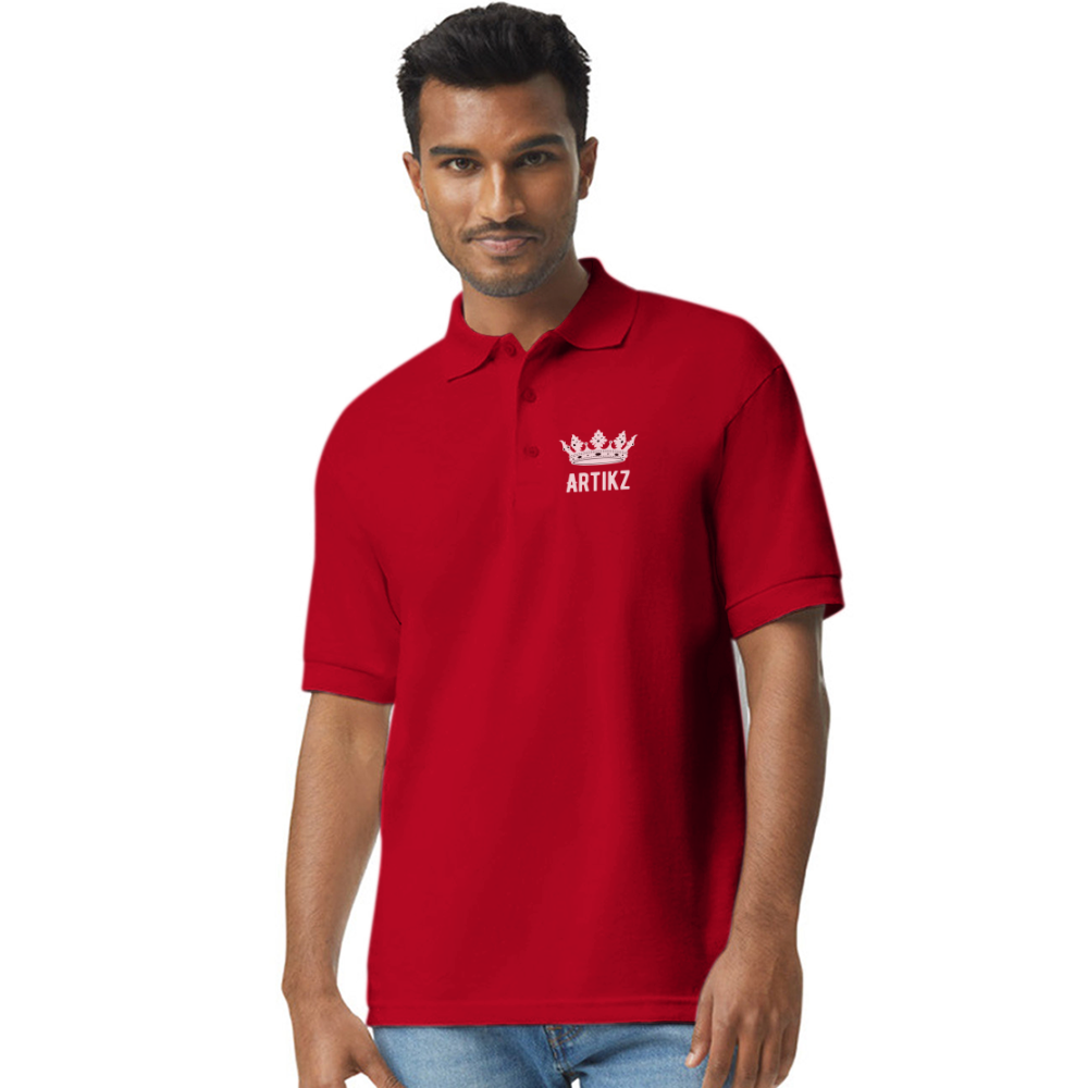 Designer Polo - red