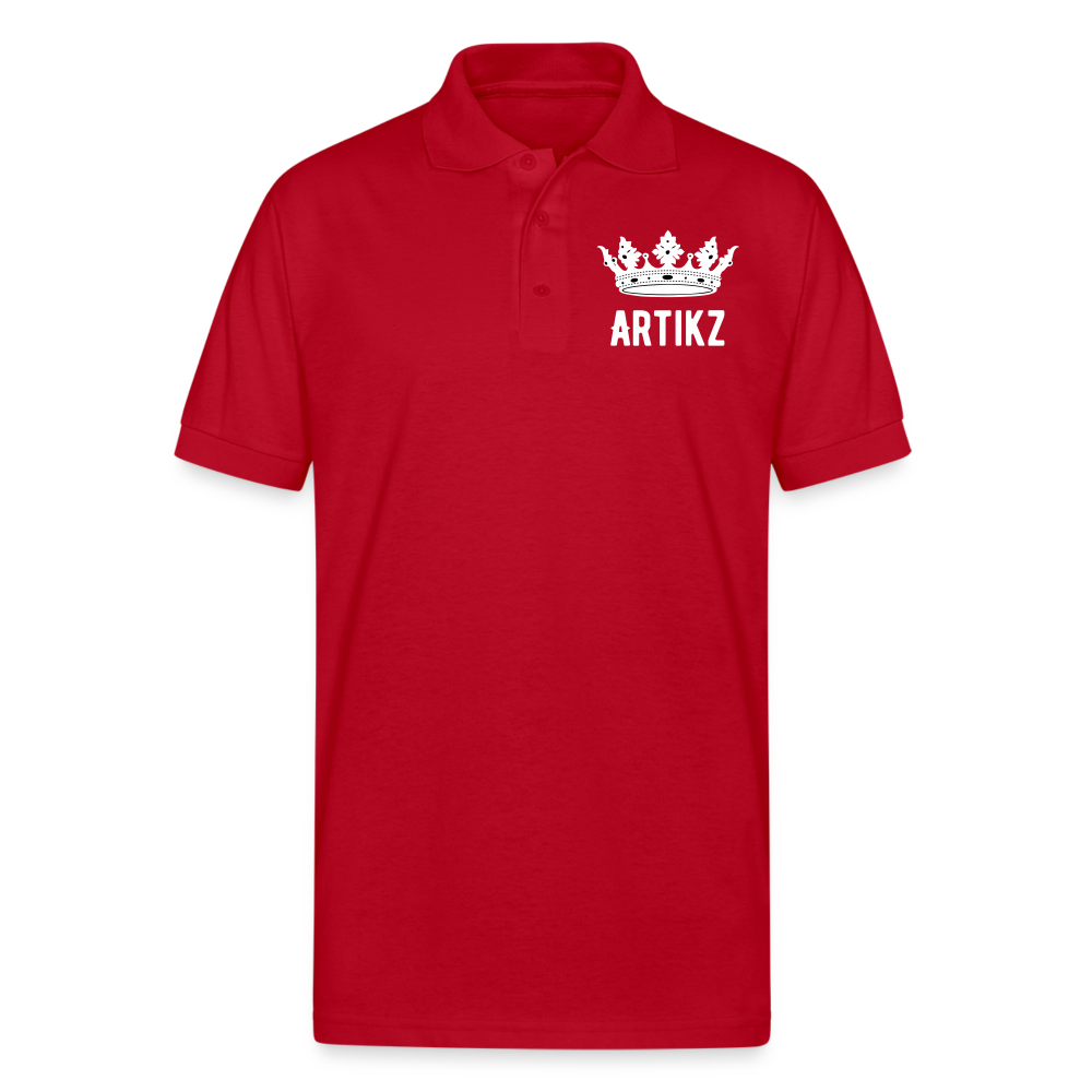 Designer Polo - red