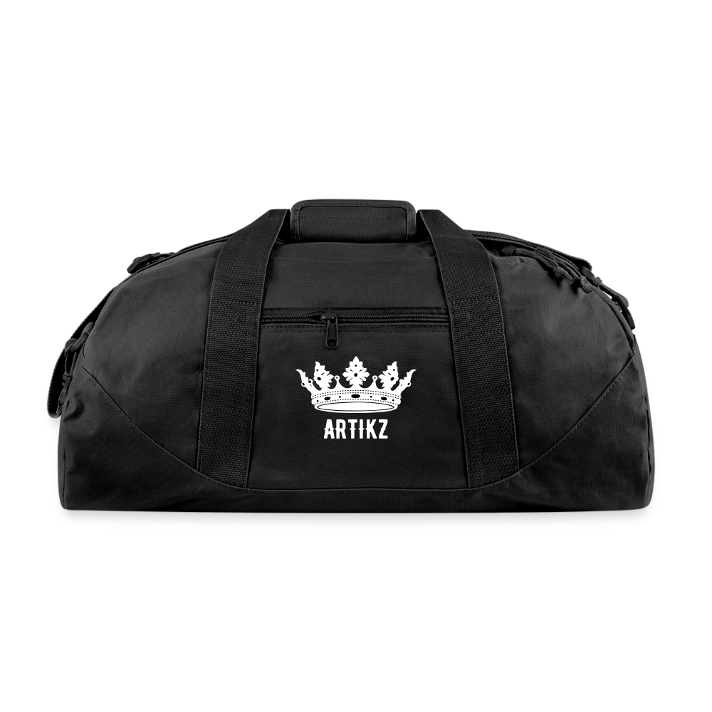 Designer Duffel Bag - black
