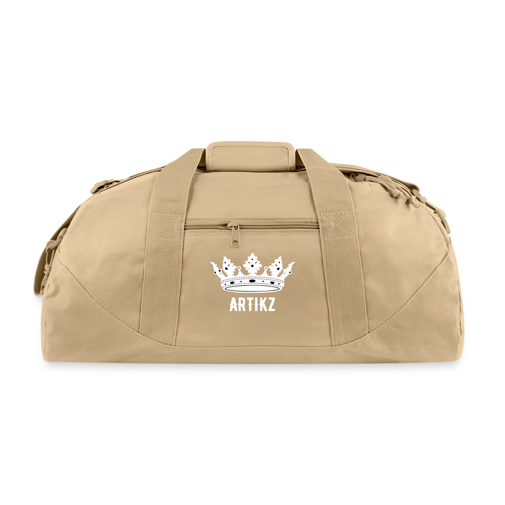 Designer Duffel Bag - beige